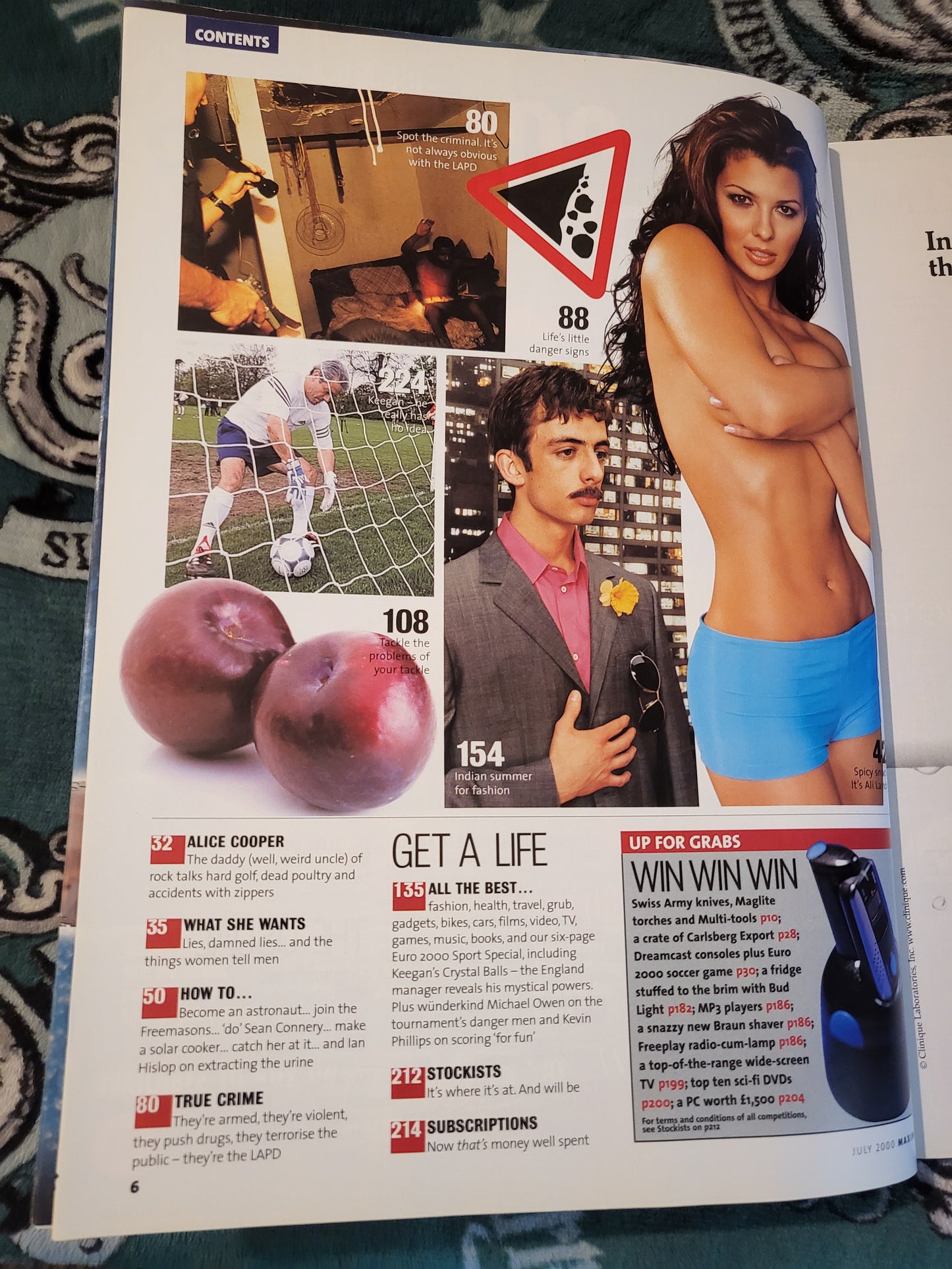 Maxim Magazine July 2000 (797) Hollyoaks Geri Beverley Turner Joanne Taylor