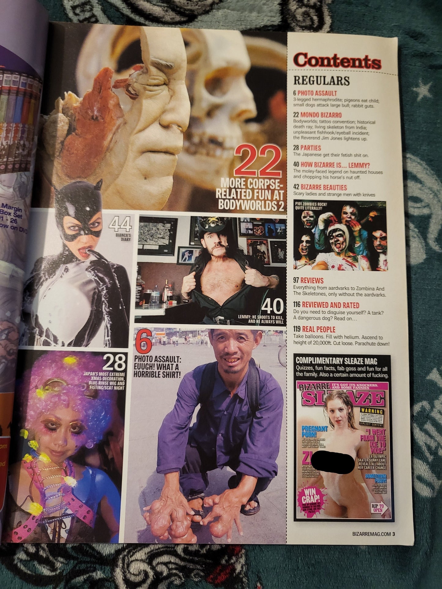 Bizarre Magazine December 2005 (799) Women Wrestlers Lauren Harries Sunny Lane