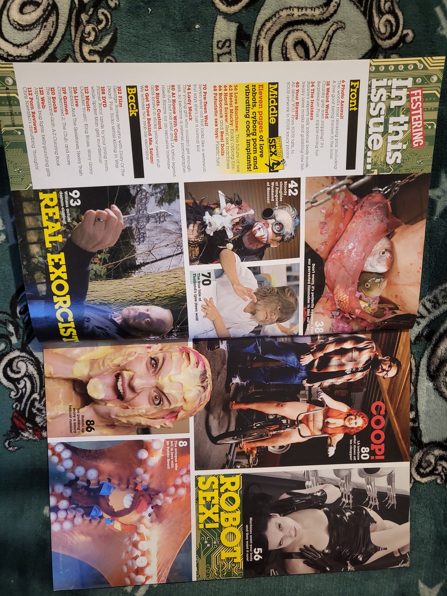 Bizarre Magazine March 2008 (801)(Rare) George Romero Chris Nieratko