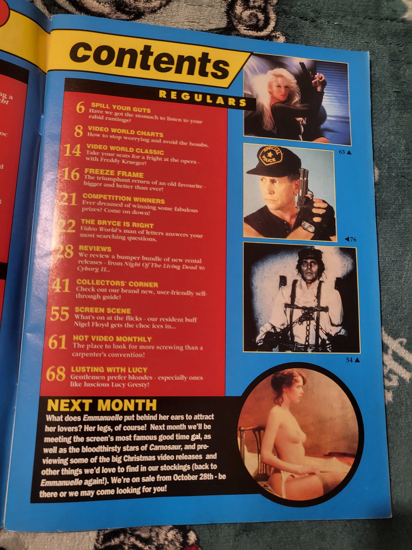 Video World November 1993 (808) Tonisha Mills Janine Lindemulder