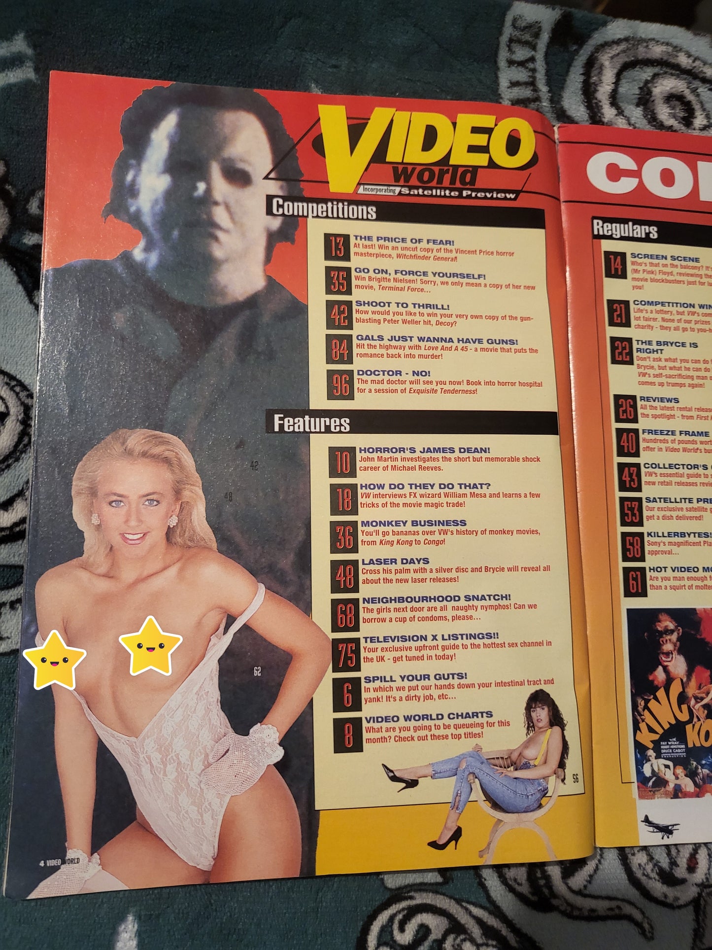 Video World February 1996 (808) Jilly Kennedy Julie Elizabeth