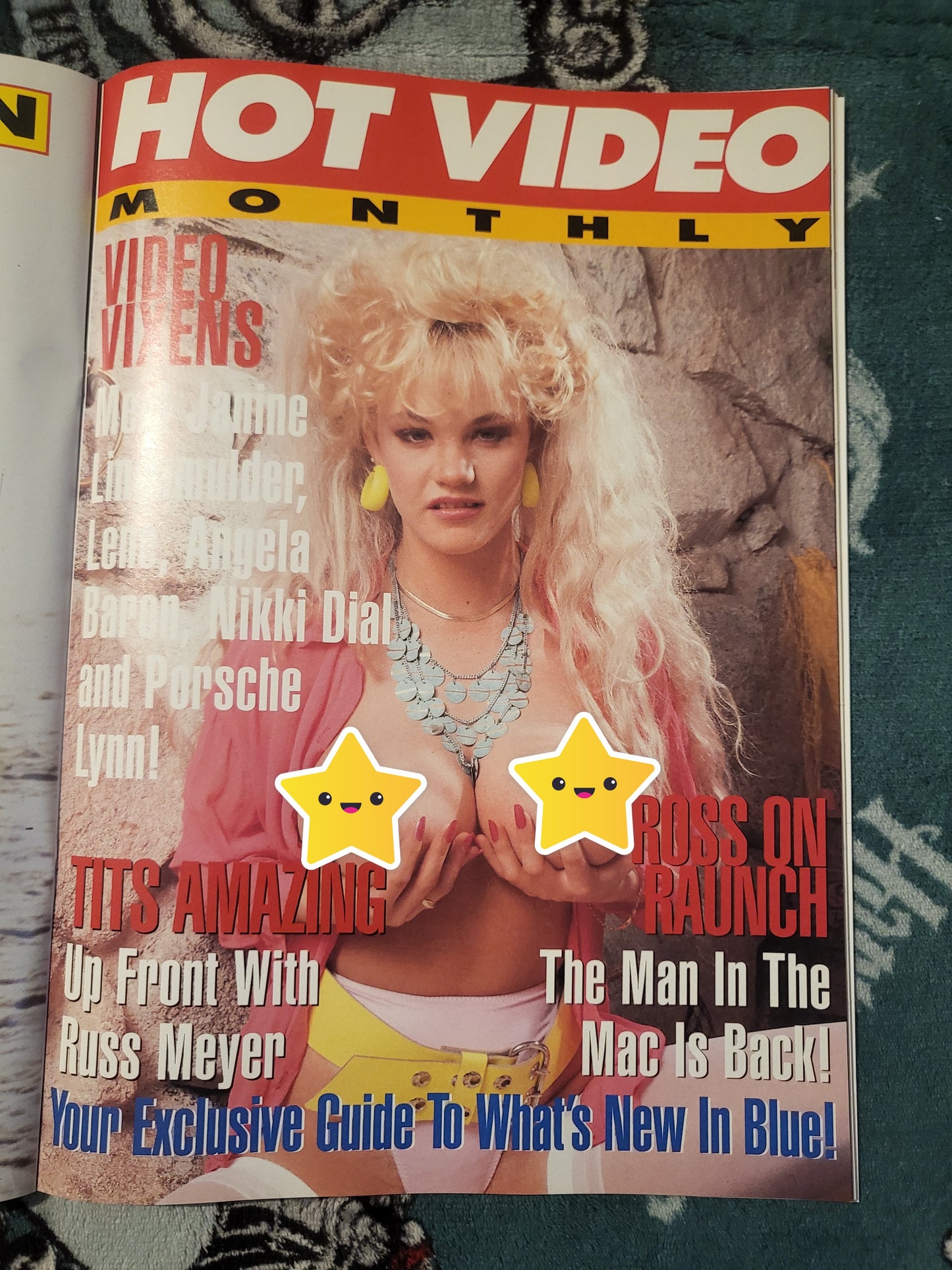 Video World April 1994 (808) Kim Wylde Sunny McKay Kelly O'Dell Deidre Holland