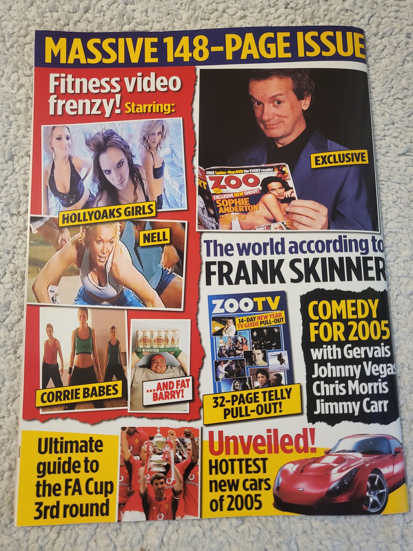 Zoo Magazine 31 December 13 January 2005 (814) ABI TITMUSS Lucy Clarkson, Katie Downes, Natalie Denning, Corina Weston, Lucy Becker, Lauren Pope Nichola Theobald
