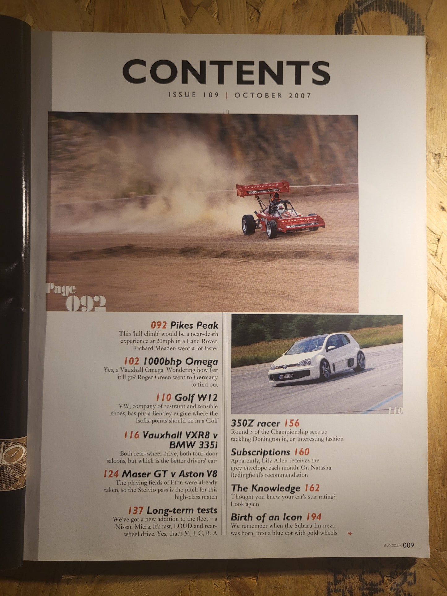 Evo Magazine October 2007 (819) Porshe 911 Mercedes Subaru Proton Lotus