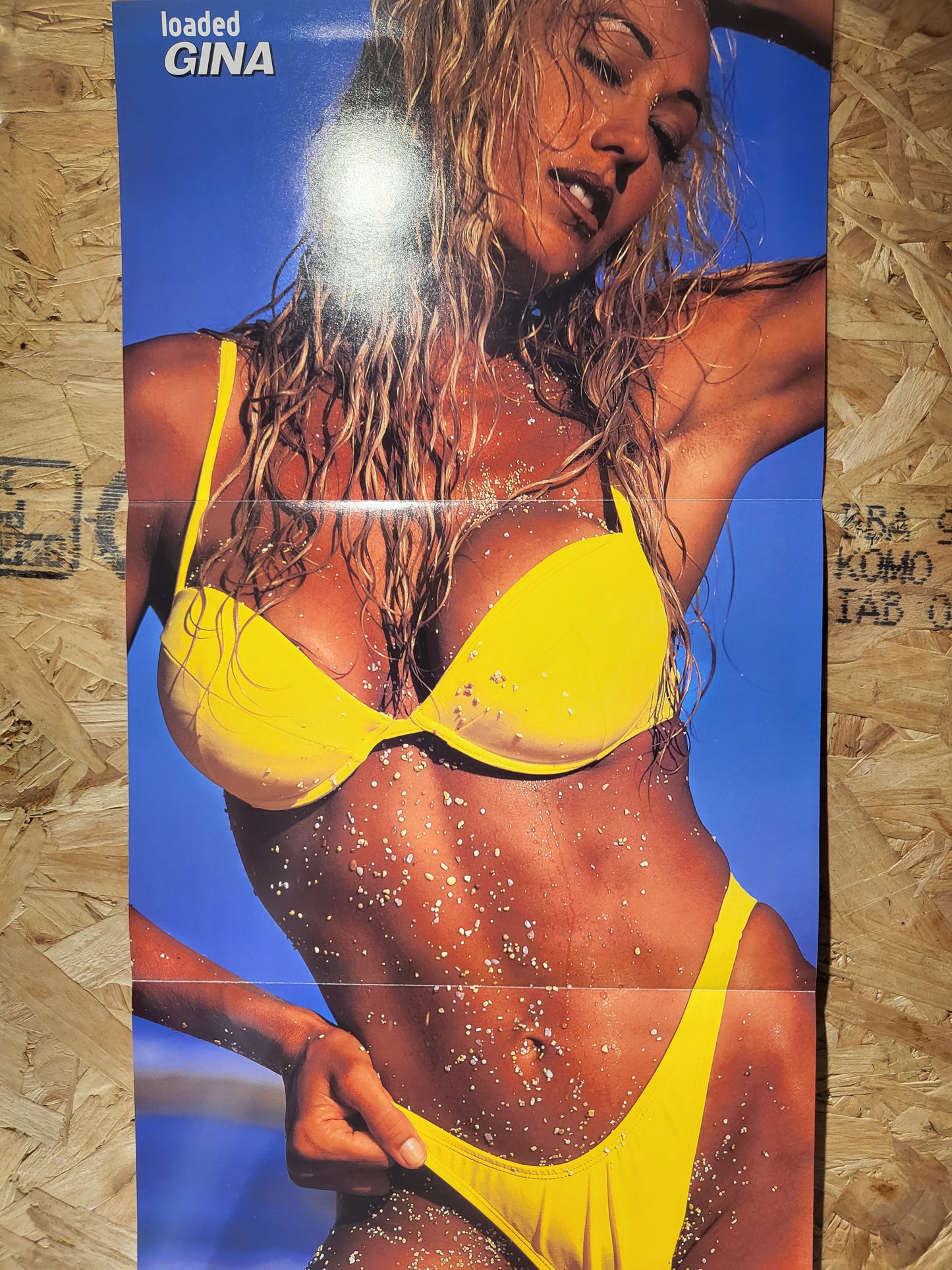 Loaded Magazine August 1996 (836) Joanne Guest The Simpsons Gina/Homer POSTER