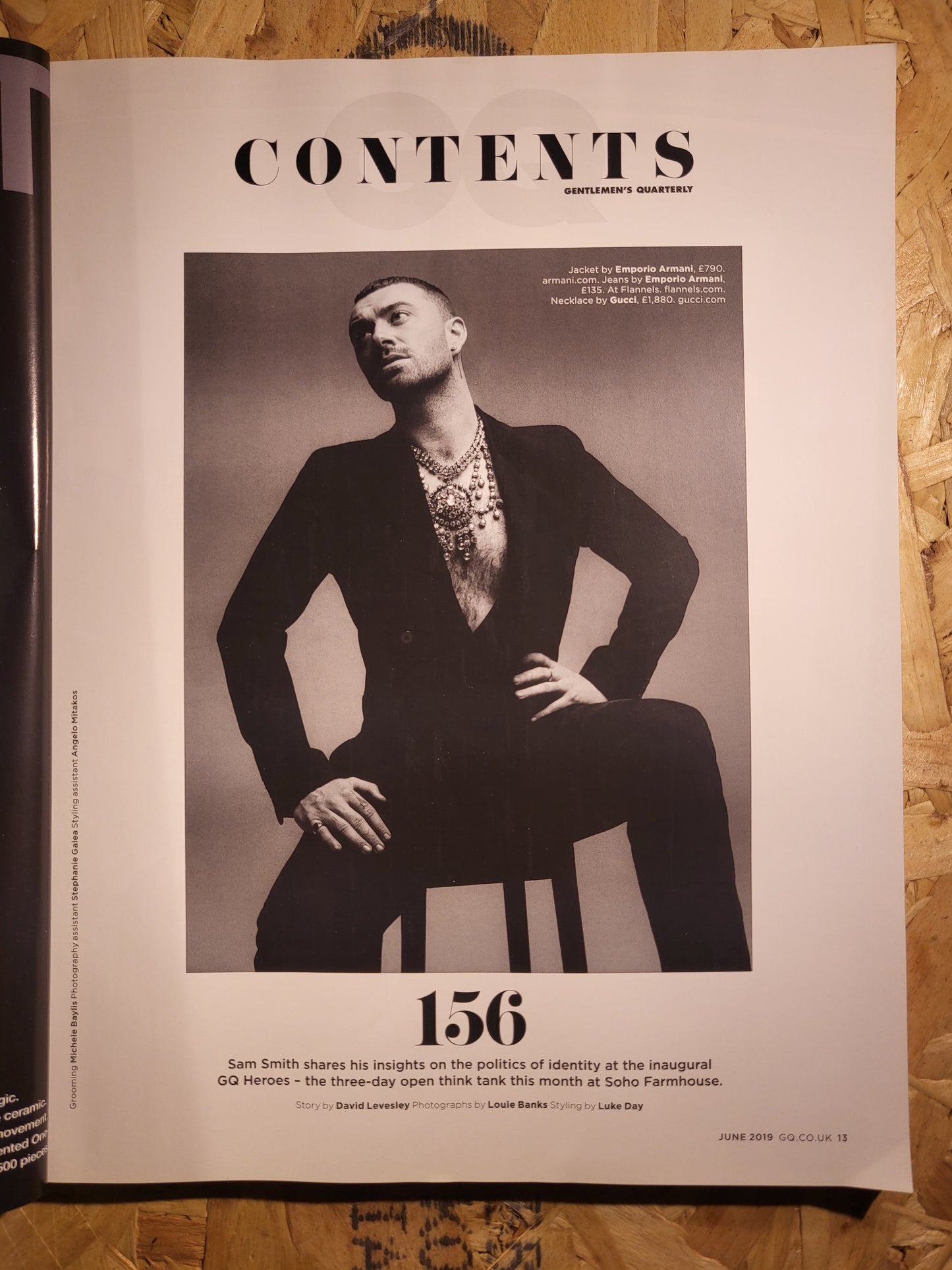 GQ Magazine June 2019 (839) Adwoa Aboah Cover Sam Smith Gwendoline Christie