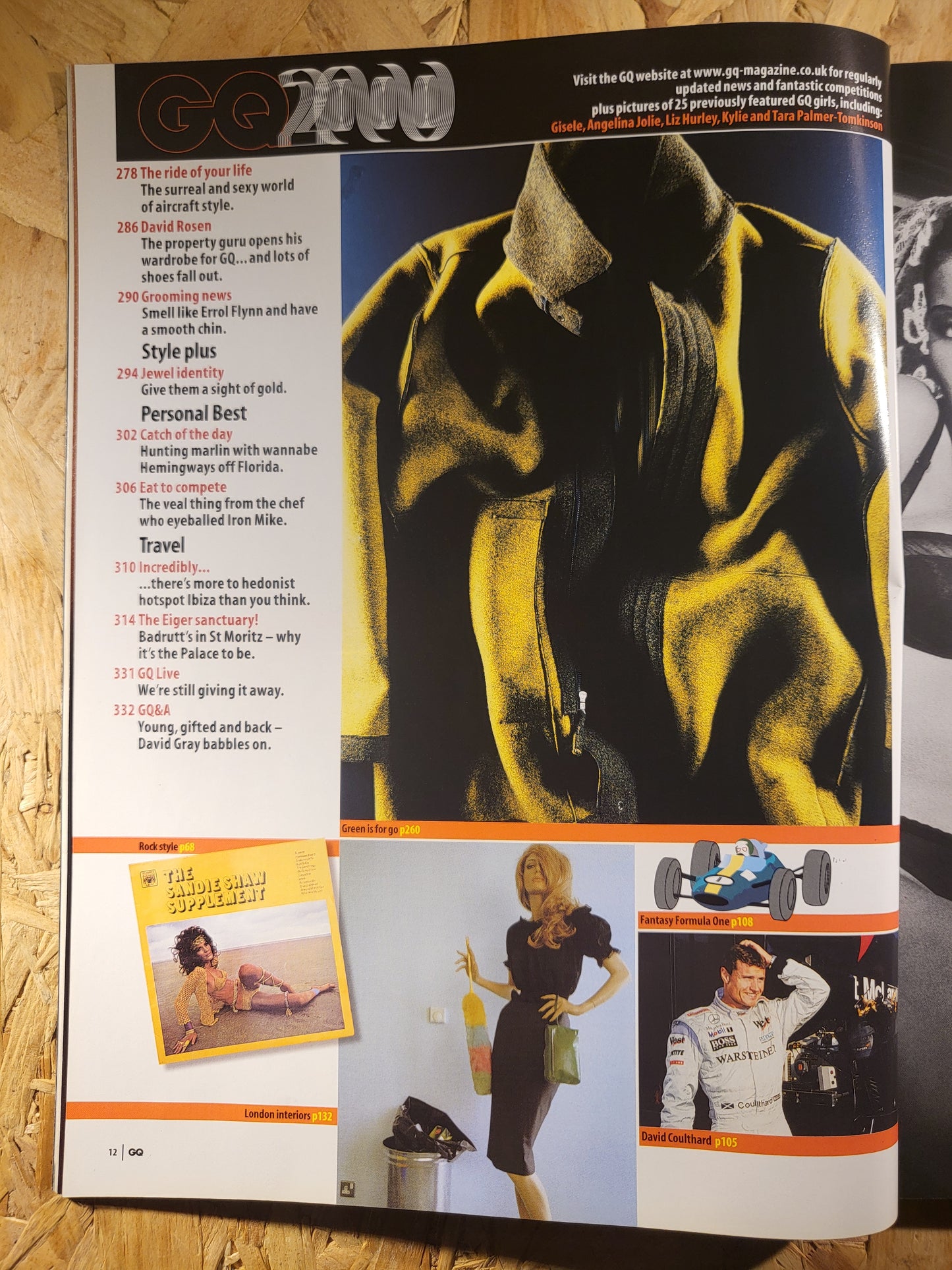 GQ Magazine November 2000 British (840) Heidi Klum Tracey Emin