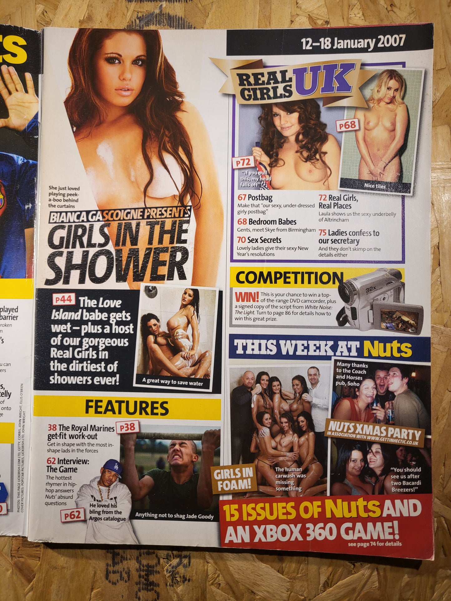 Nuts 12-18 January 2007 (845) Danielle Lloyd Bianca Gascoigne