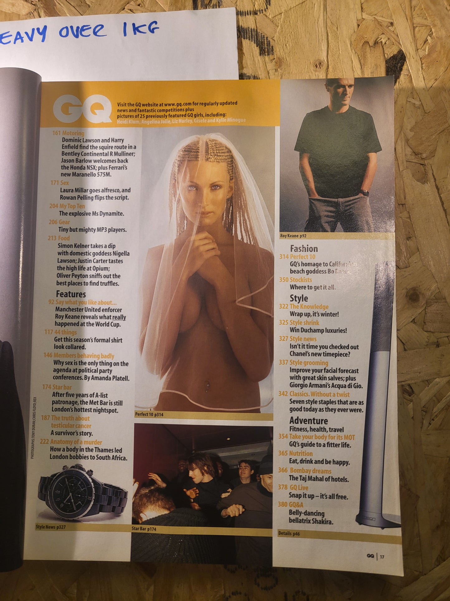 British GQ Magazine October 2002 (865) Jude Law Cover Holly Valance Bo Derek