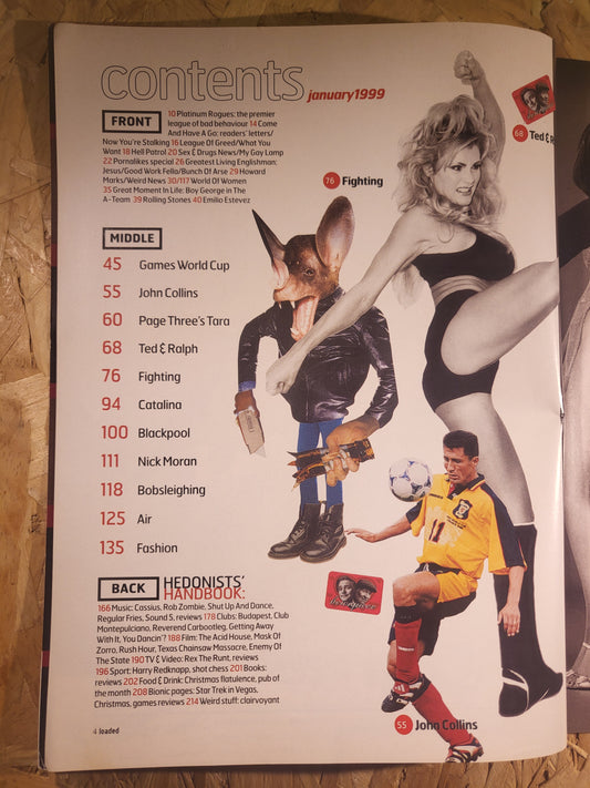 Loaded Magazine January 1999 (0867) Catalina Vic & Bob Nick Moran Page 3 Tara