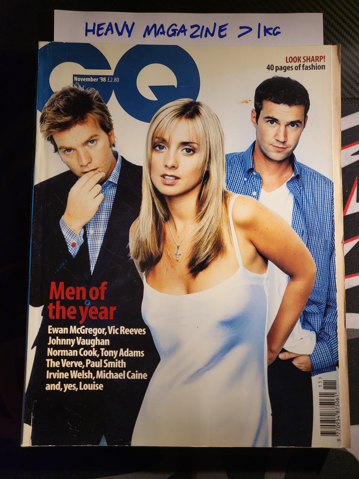 GQ Magazine November 1998 (875) Georgianna Robertson Lousie Redknapp