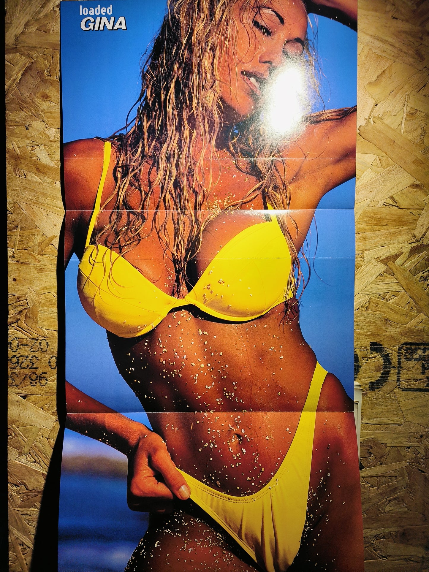 Loaded Magazine August 1996 (896) Joanne Guest The Simpsons Gina/Homer POSTER