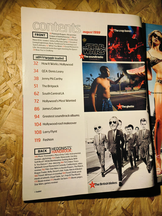 Loaded Magazine August 1999 (896) Jenny McCarthy