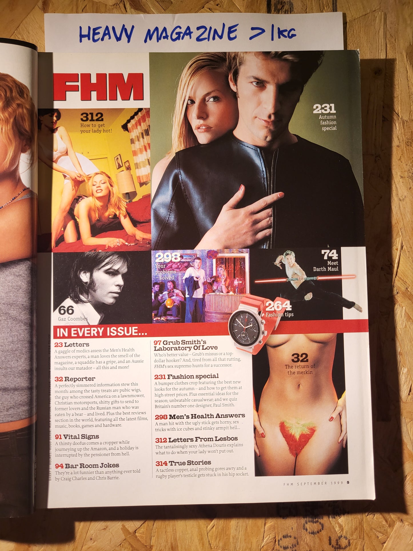 FHM Magazine September 1999 (901) Shania Twain Penelope Cruz Jaime Pressly