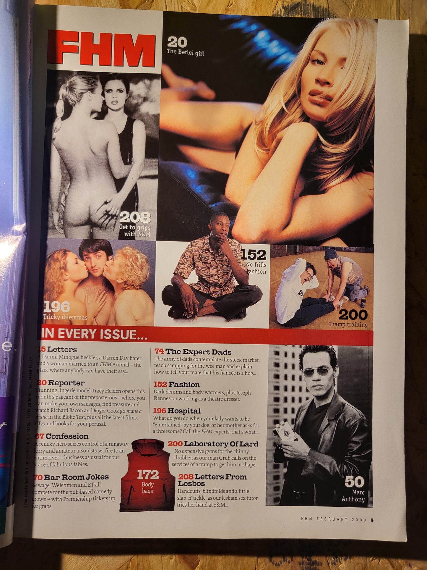 FHM Magazine February 2000 (906) Alicia Silverstone Ivana Horvet