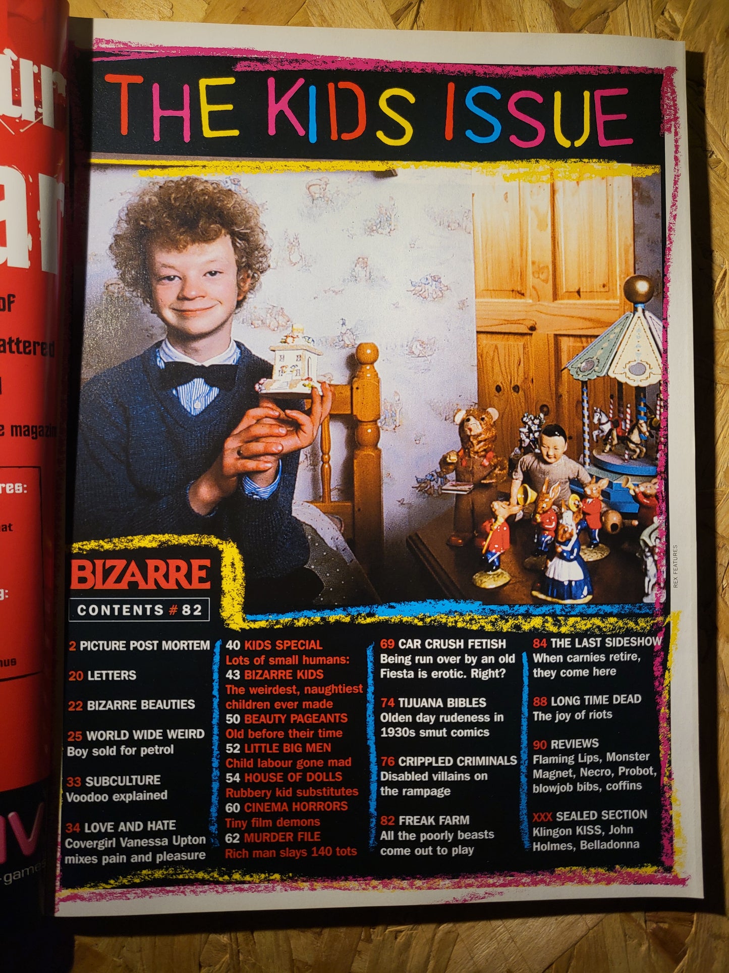 Bizarre Magazine March 2004 (912) Vanessa Upton Crippled Criminals
