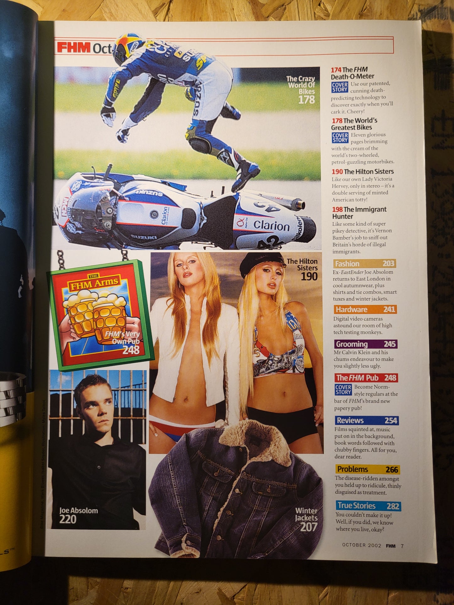 FHM Magazine October 2002 (914) Paulina Rubio Leeann Tweeden Paris Hilton