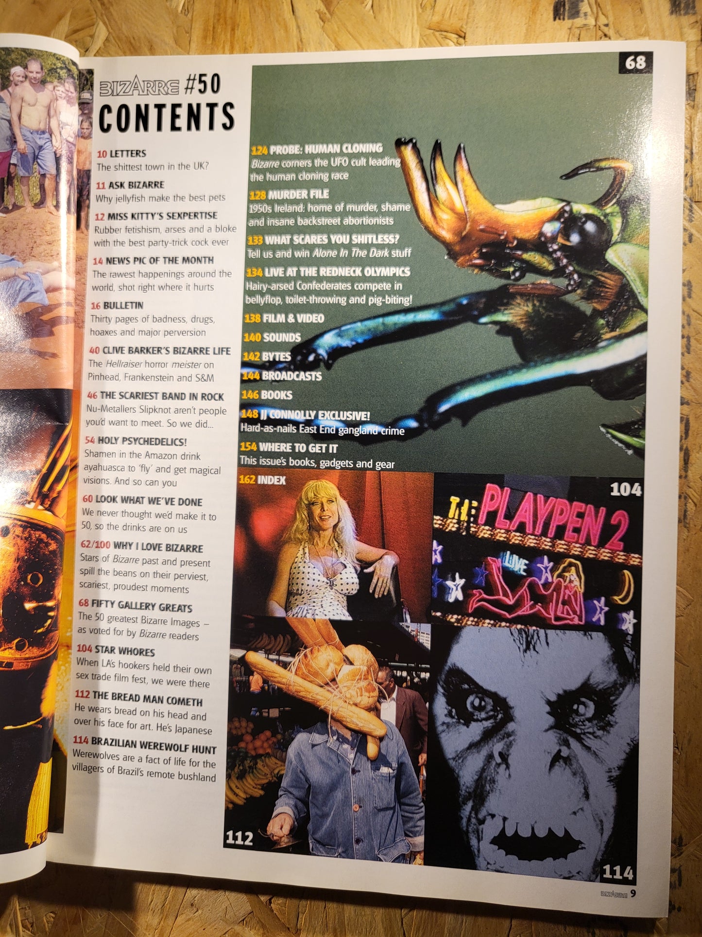 Bizarre Magazine September 2001 (919) Clive Barker Special 50 Issue