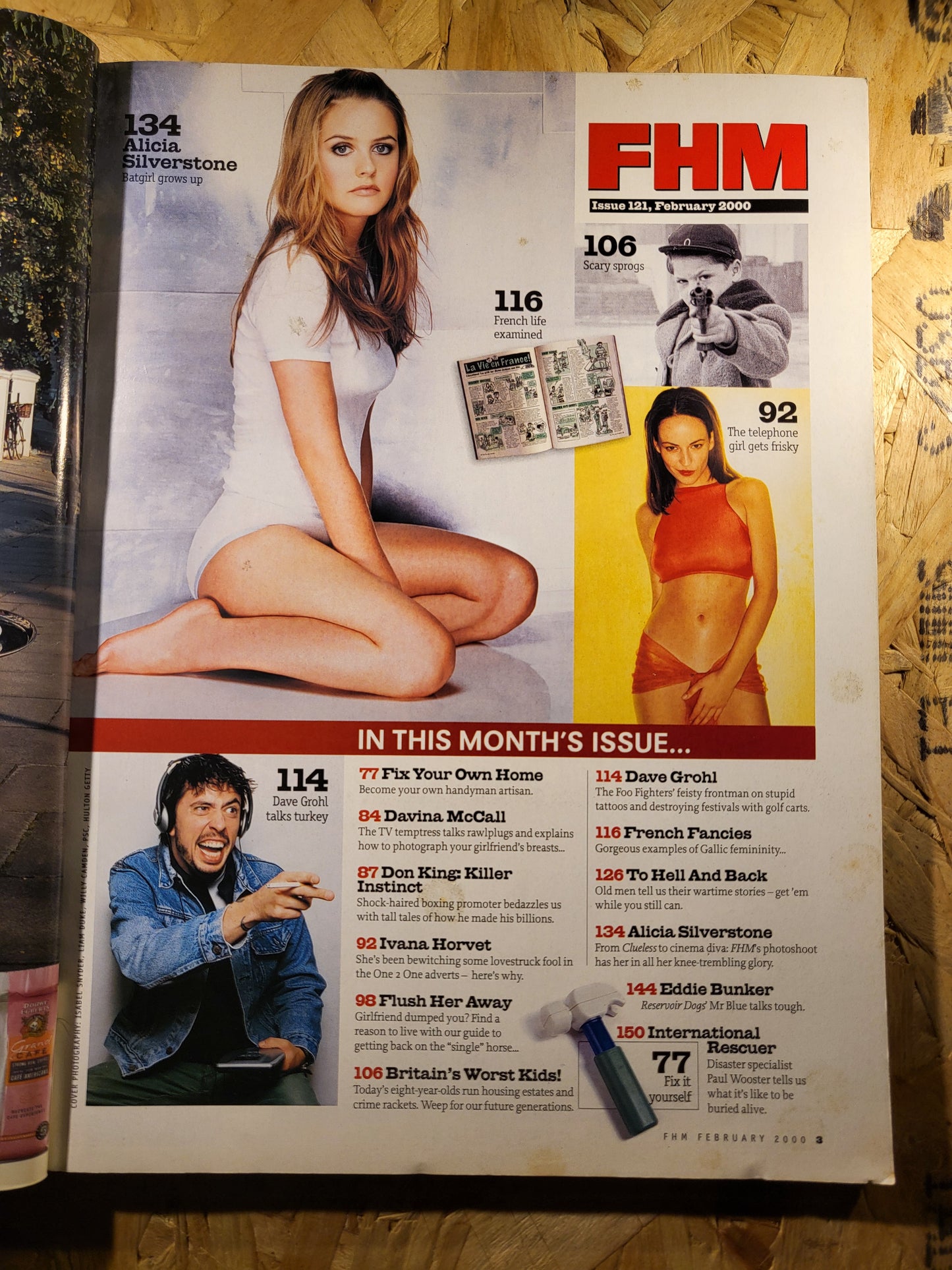 FHM Magazine February 2000 (926) Silverstone Ivana Horvet