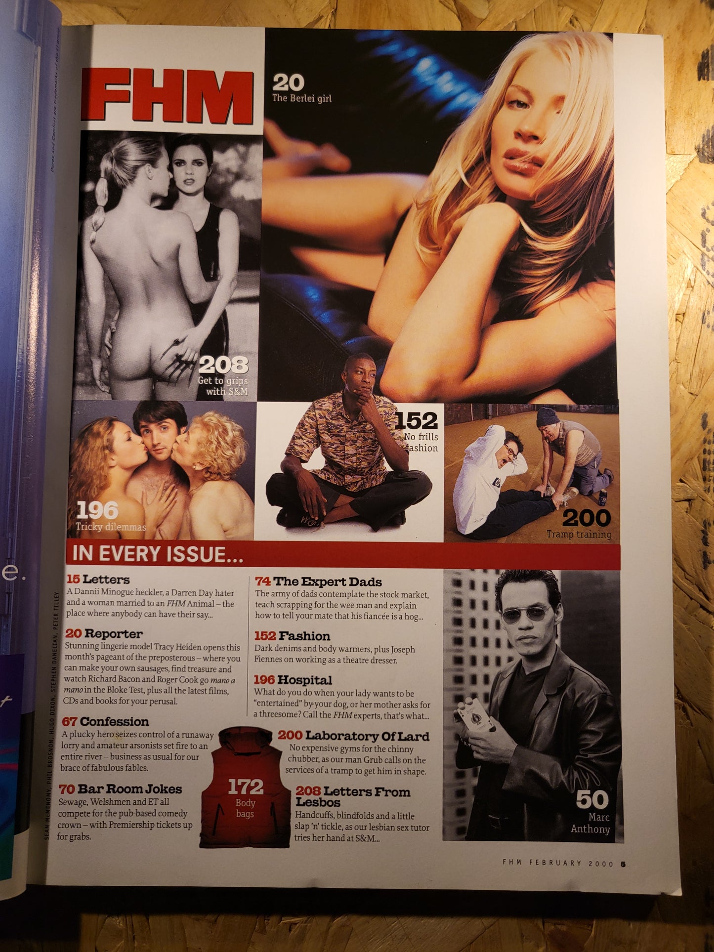 FHM Magazine February 2000 (926) Silverstone Ivana Horvet
