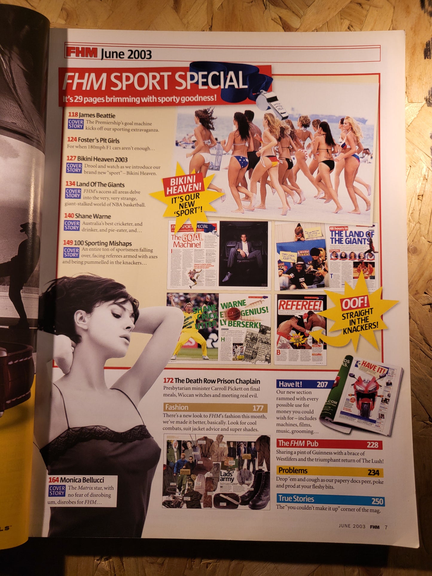 FHM Magazine June 2003 No.162 Sarah Whatmore Jill Pratt