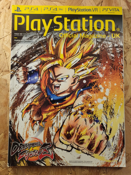 PlayStation Official Magazine February 2018 UK 145 (936) Dragon Ball FightersZ Code Vein