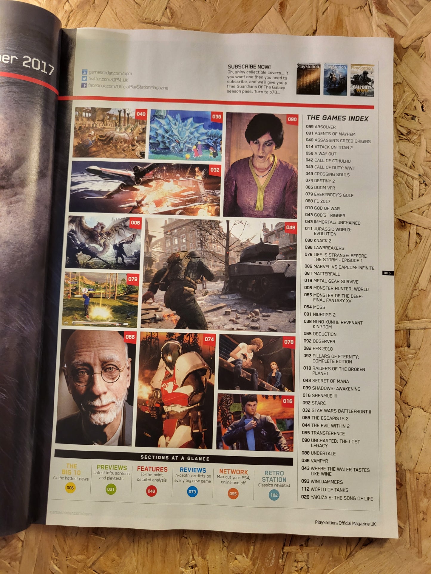 PlayStation Official Magazine November 2017 UK 141 (936) Call of Duty WWII Star Wars Battlefront