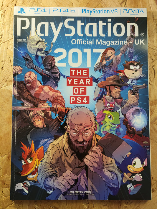 PlayStation Official Magazine January 2017 UK 131 (936) PSX Resident Evil Final Fantasy