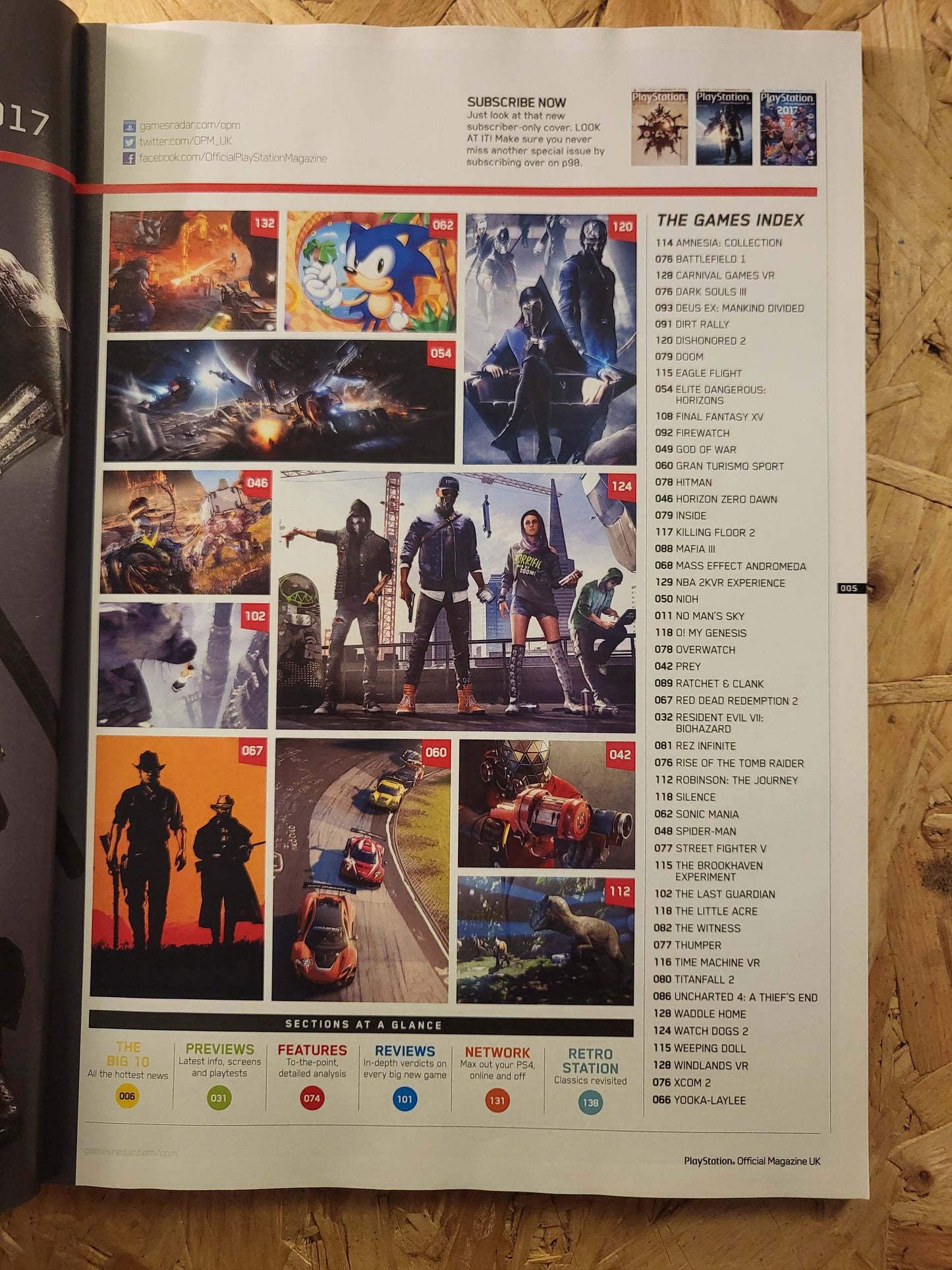 PlayStation Official Magazine January 2017 UK 131 (936) PSX Resident Evil Final Fantasy