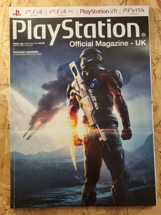 PlayStation Official Magazine Christmas 2016 UK 130 (936) Mass Effect The Last Guardian