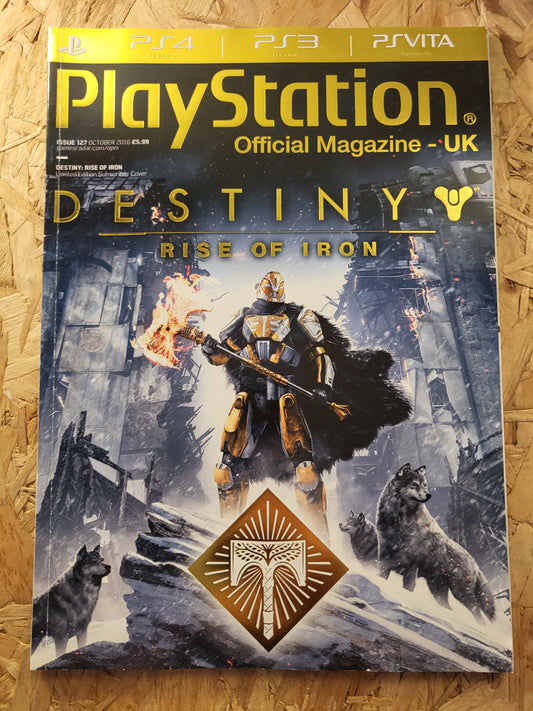 PlayStation Official Magazine October 2016 UK 127 (936) Destiny Sonic Mania Final Fantasy