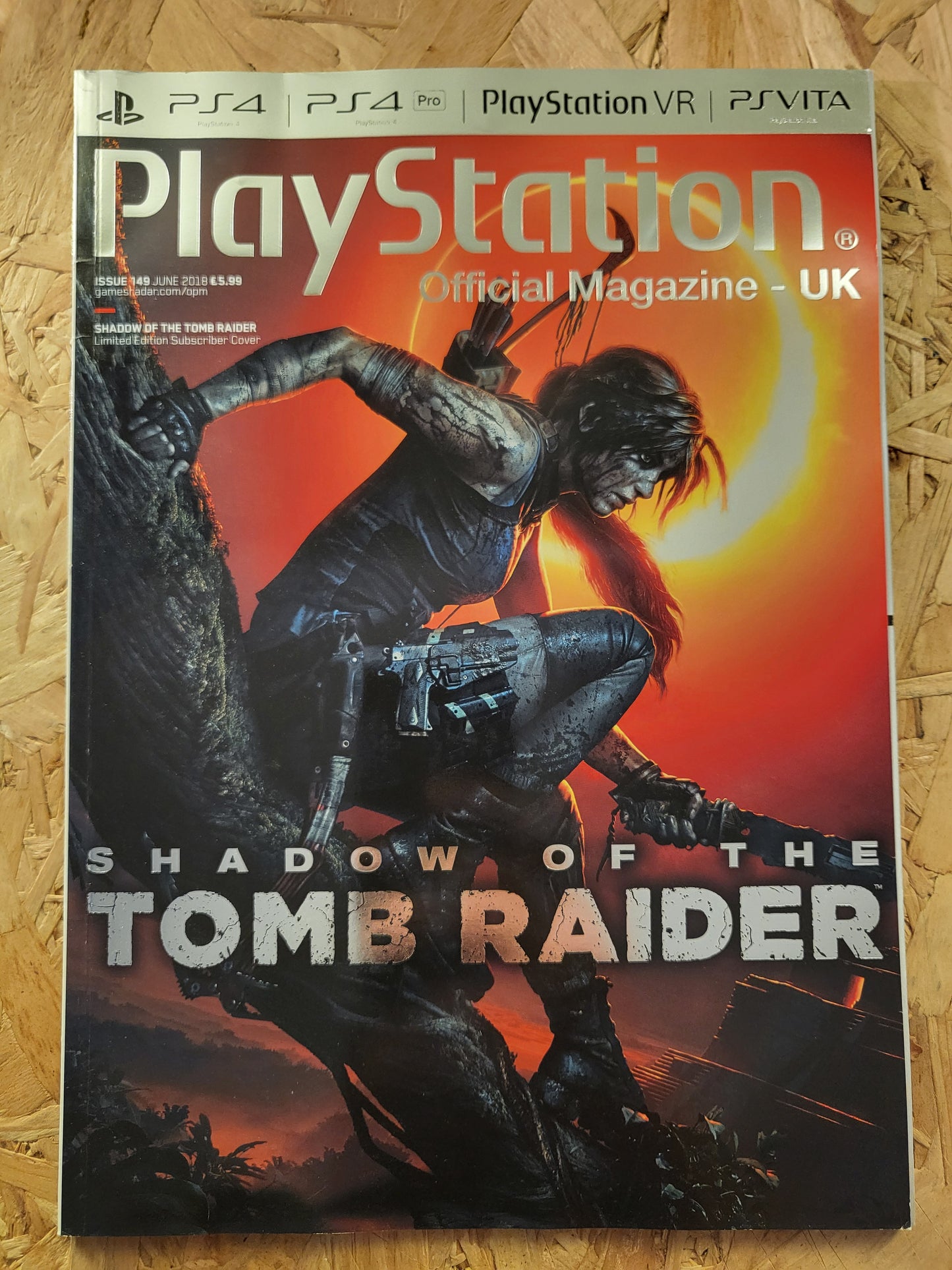 PlayStation Official Magazine June 2018 UK 149 (936) Tomb Raider Spider-Man Dark Souls