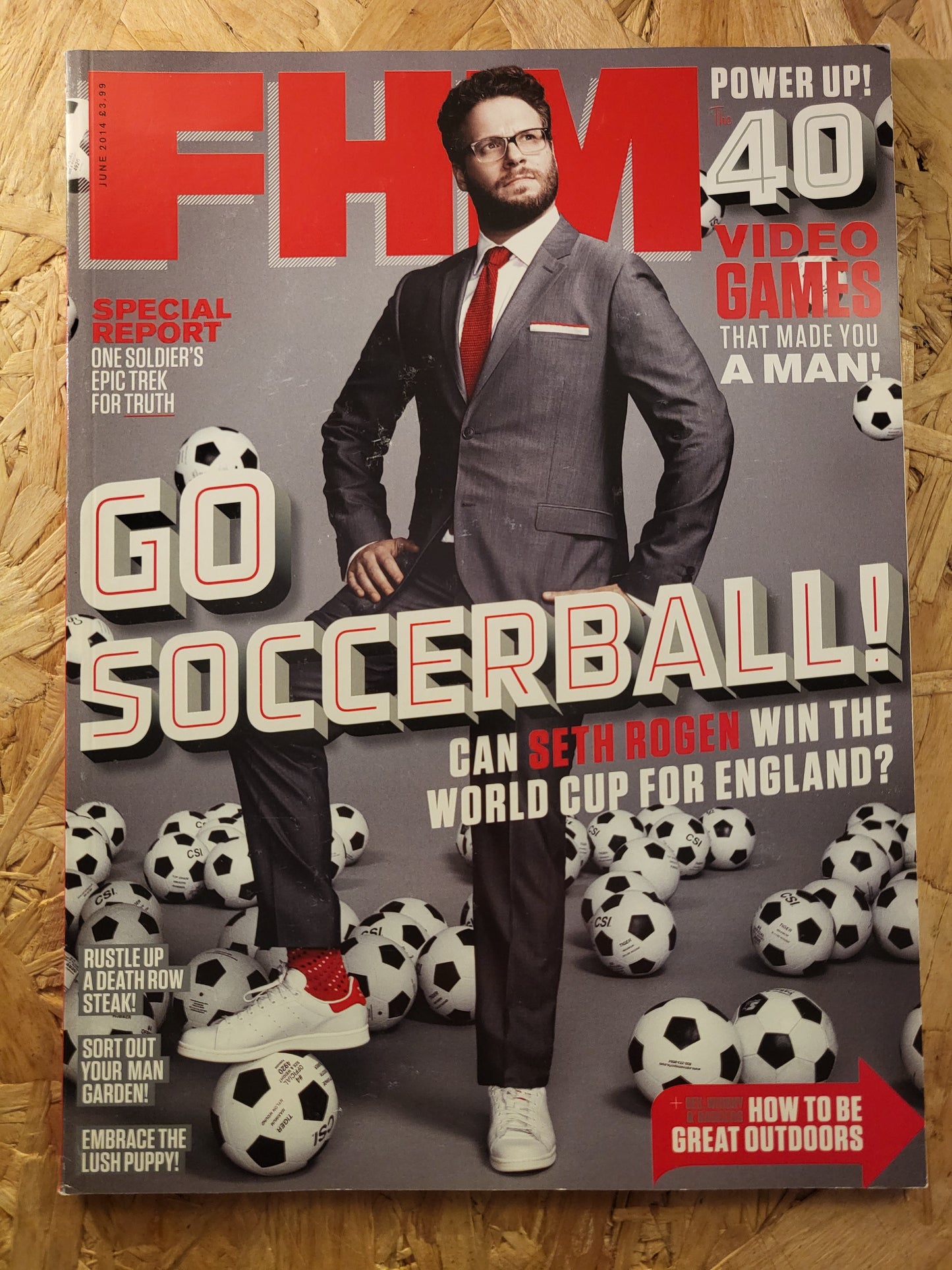 FHM Magazine June 2014 (937) Ksenija Seth Rogen