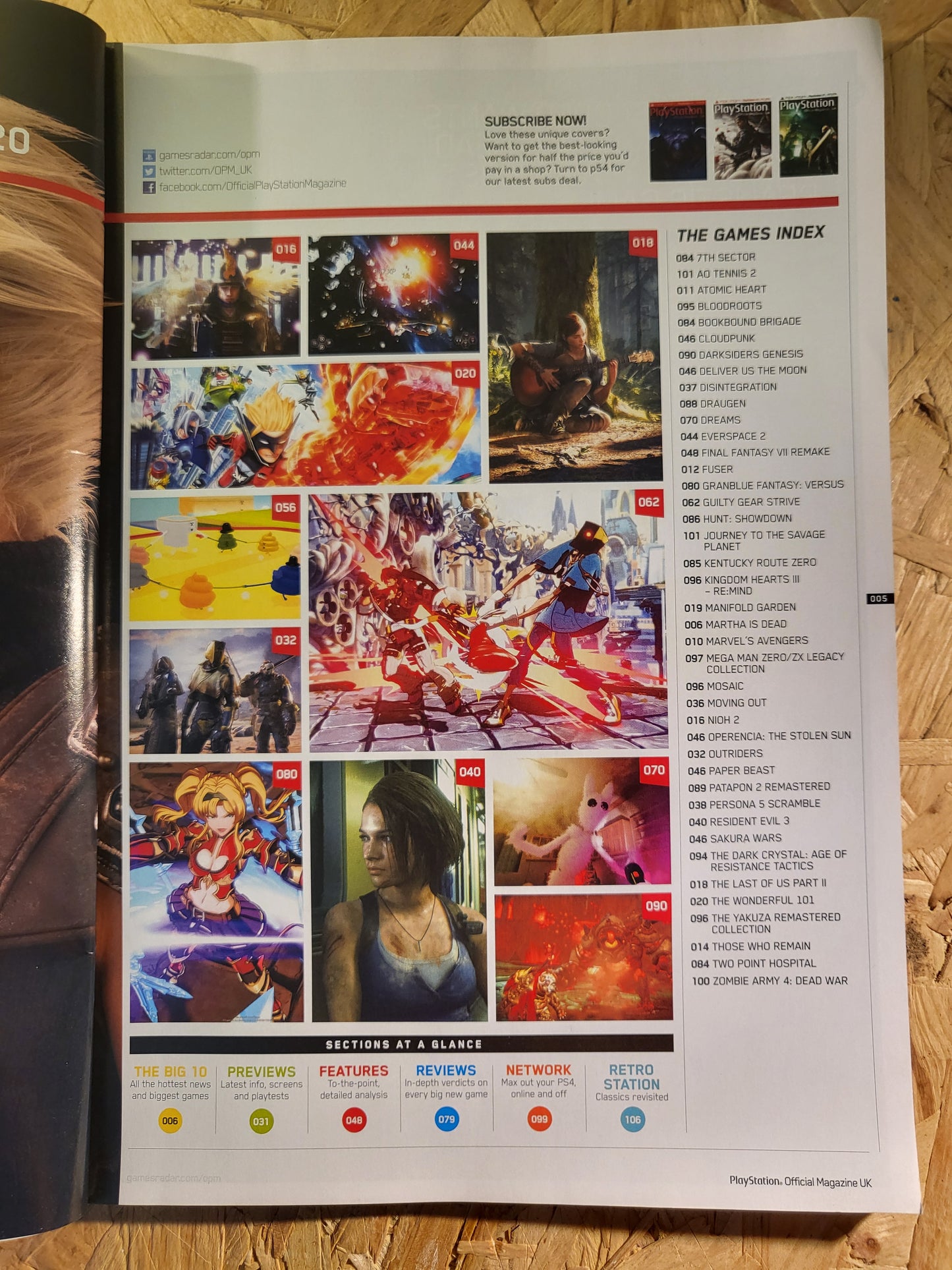 PlayStation Official Magazine April 2020 UK 173 (941) Final Fantasy Resident Evil