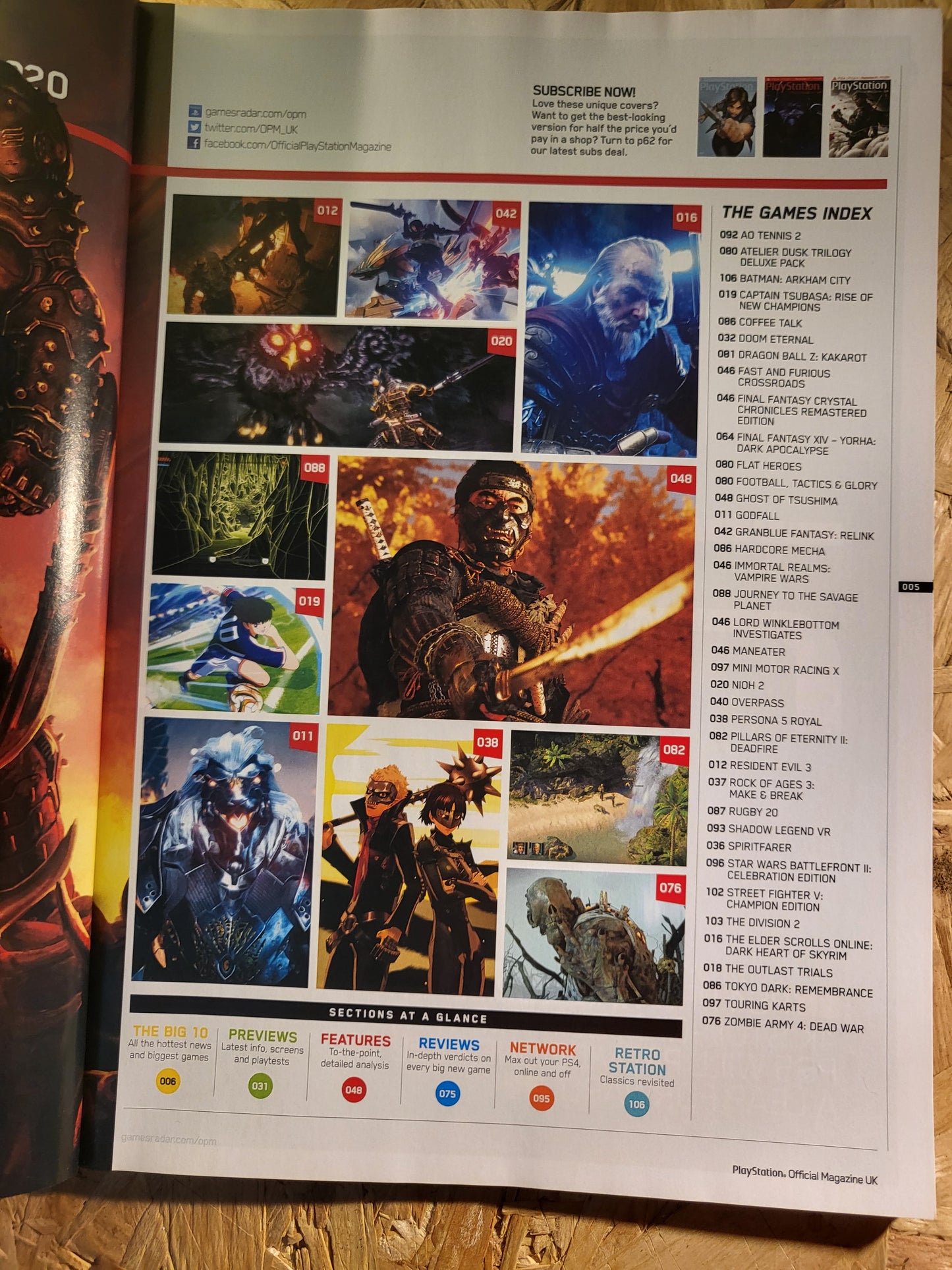 PlayStation Official Magazine March 2020 UK 172 (941) Ghost of Tsushima Resident Evil