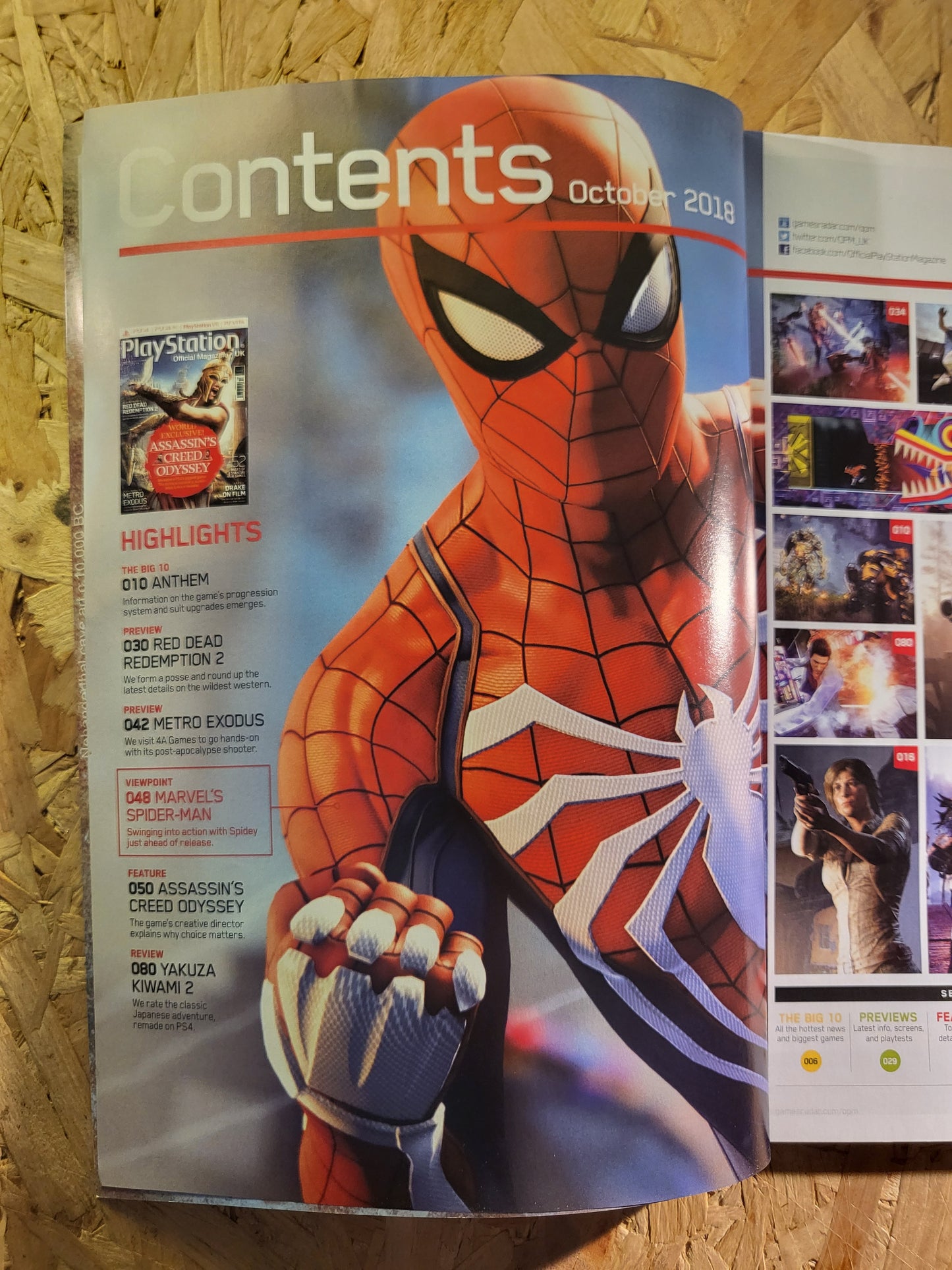 PlayStation Official Magazine October 2018 UK 153 (941) Assassins Creed Red Dead Redemption