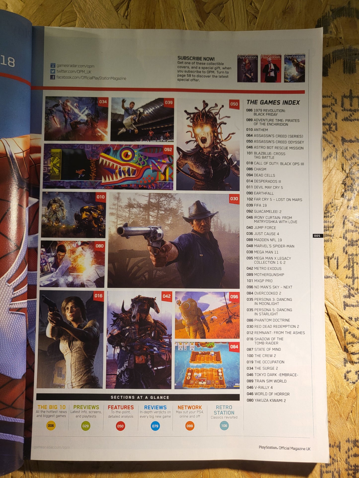 PlayStation Official Magazine October 2018 UK 153 (941) Assassins Creed Red Dead Redemption