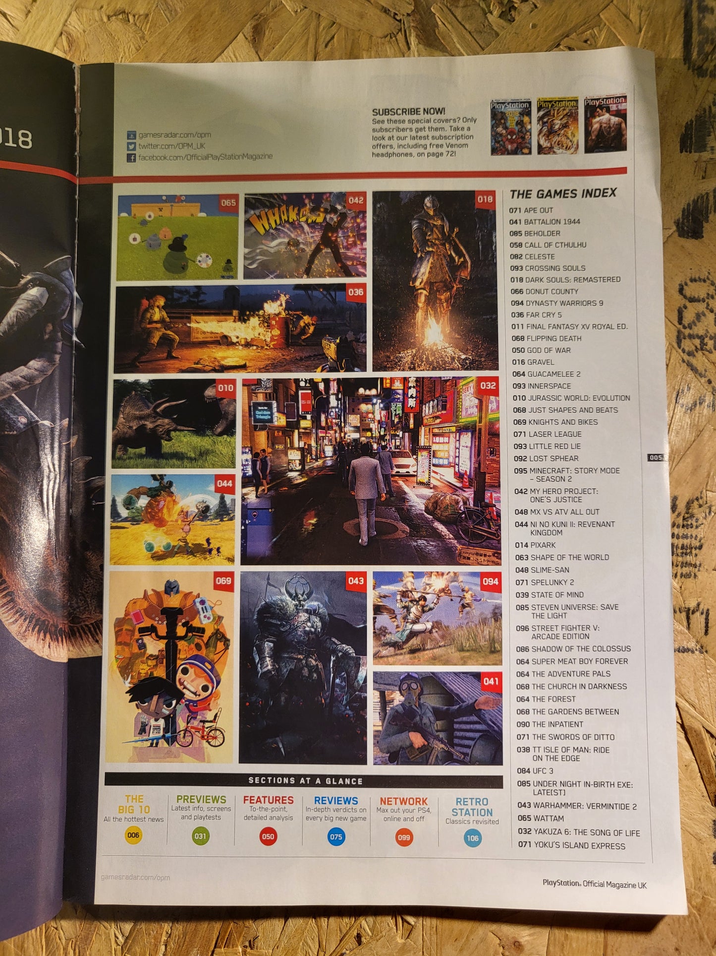 PlayStation Official Magazine March 2018 UK 146 (942) Yakuza God of War Far Cry