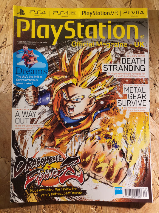 PlayStation Official Magazine February 2018 UK 145 (942) Dragon Ball FightersZ C