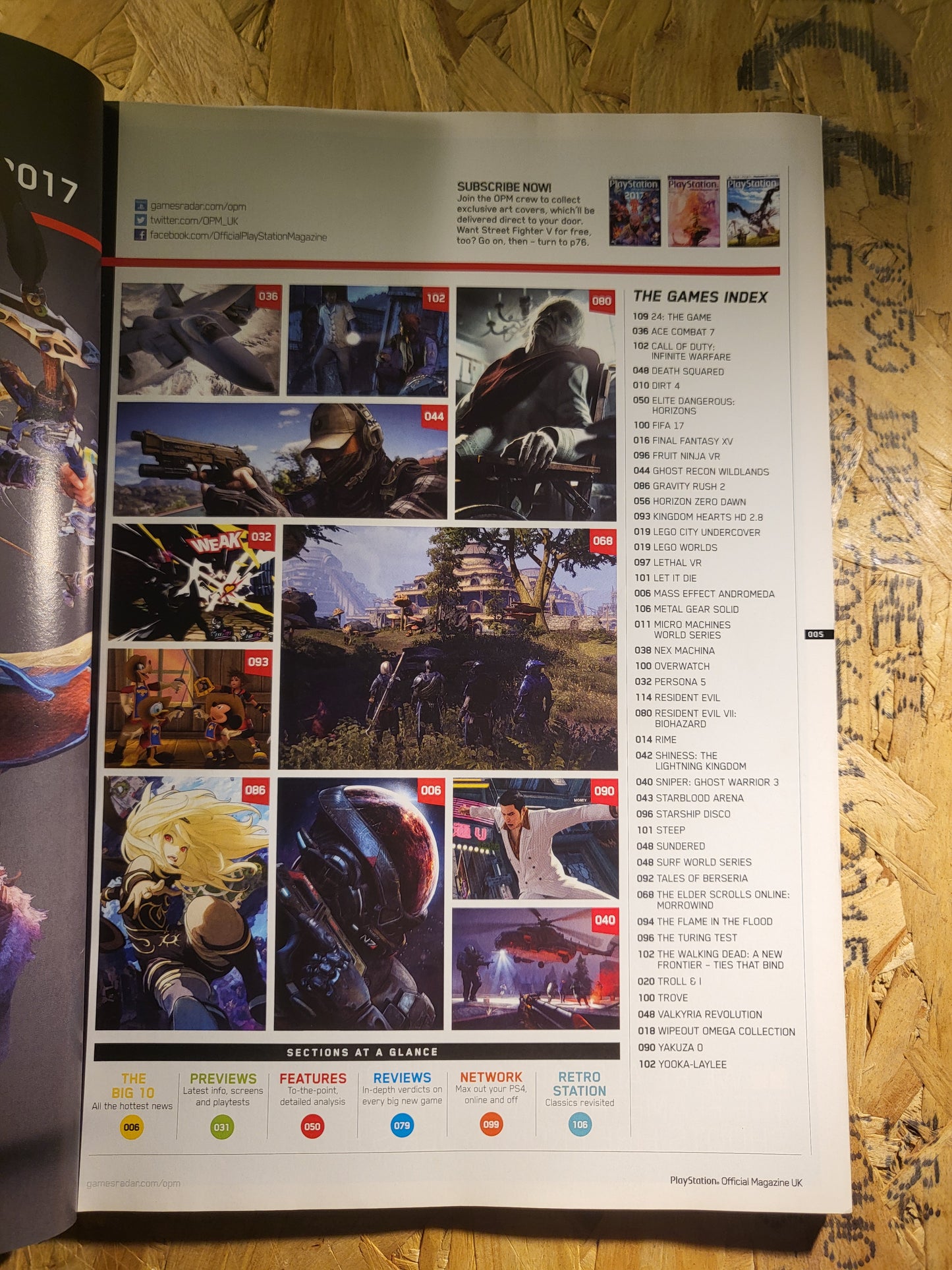 PlayStation Official Magazine March 2017 UK 133 (942) Horizon Zero Dawn Mass Effect