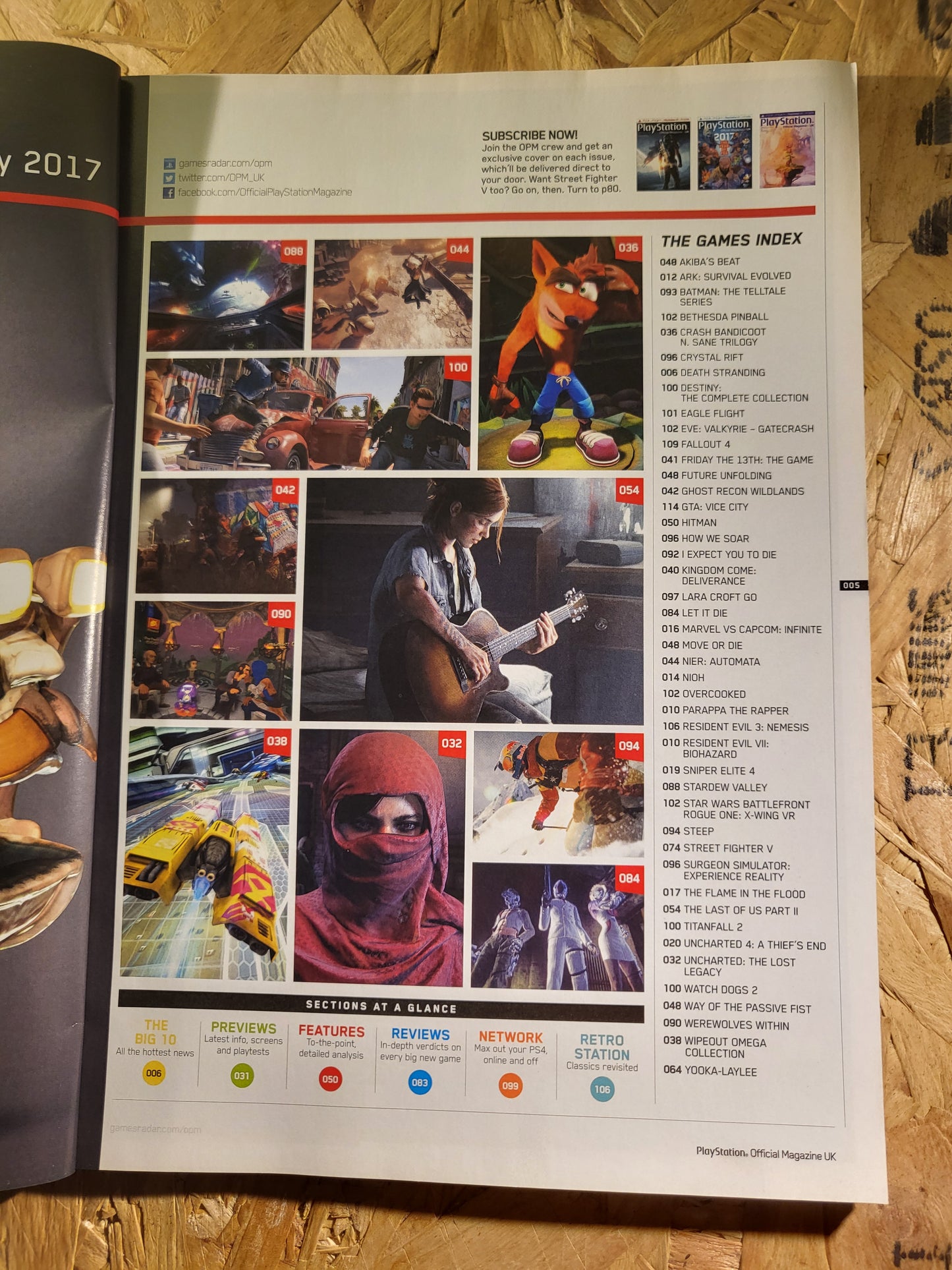 PlayStation Official Magazine February 2017 UK 132 (942) Yooka-Laylee The Last of US