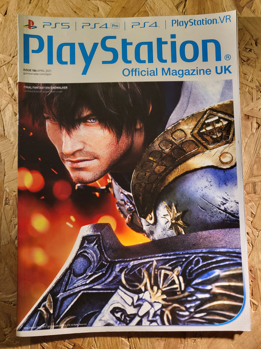 PlayStation Official Magazine April 2021 UK 186 (942) Final Fantasy Subscriber Persona 5