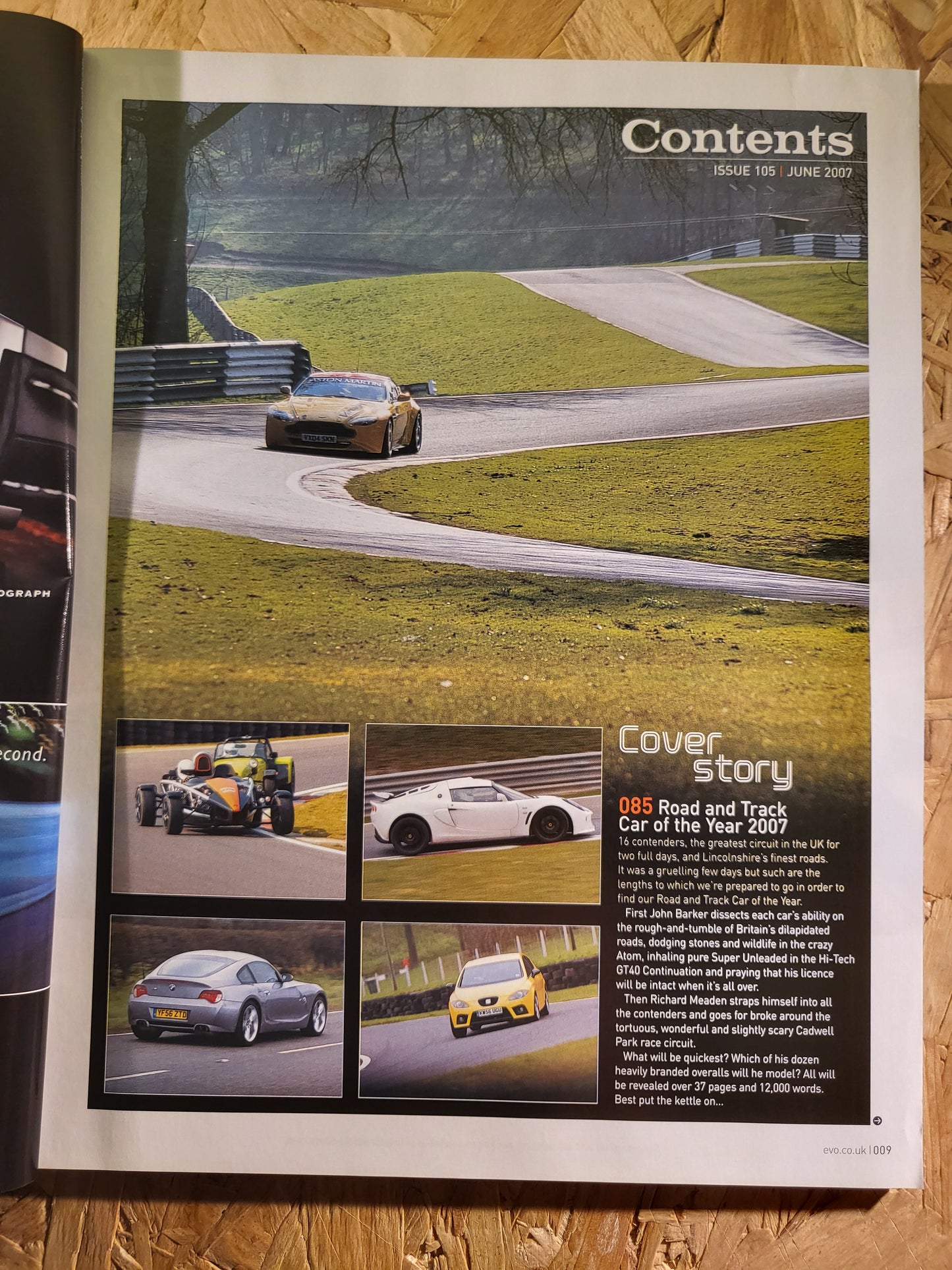 EVO Magazine June 2007 #105 (945) Jaguar XJ13 RS4 Avant Clio R27 Road & Track Car of the Year