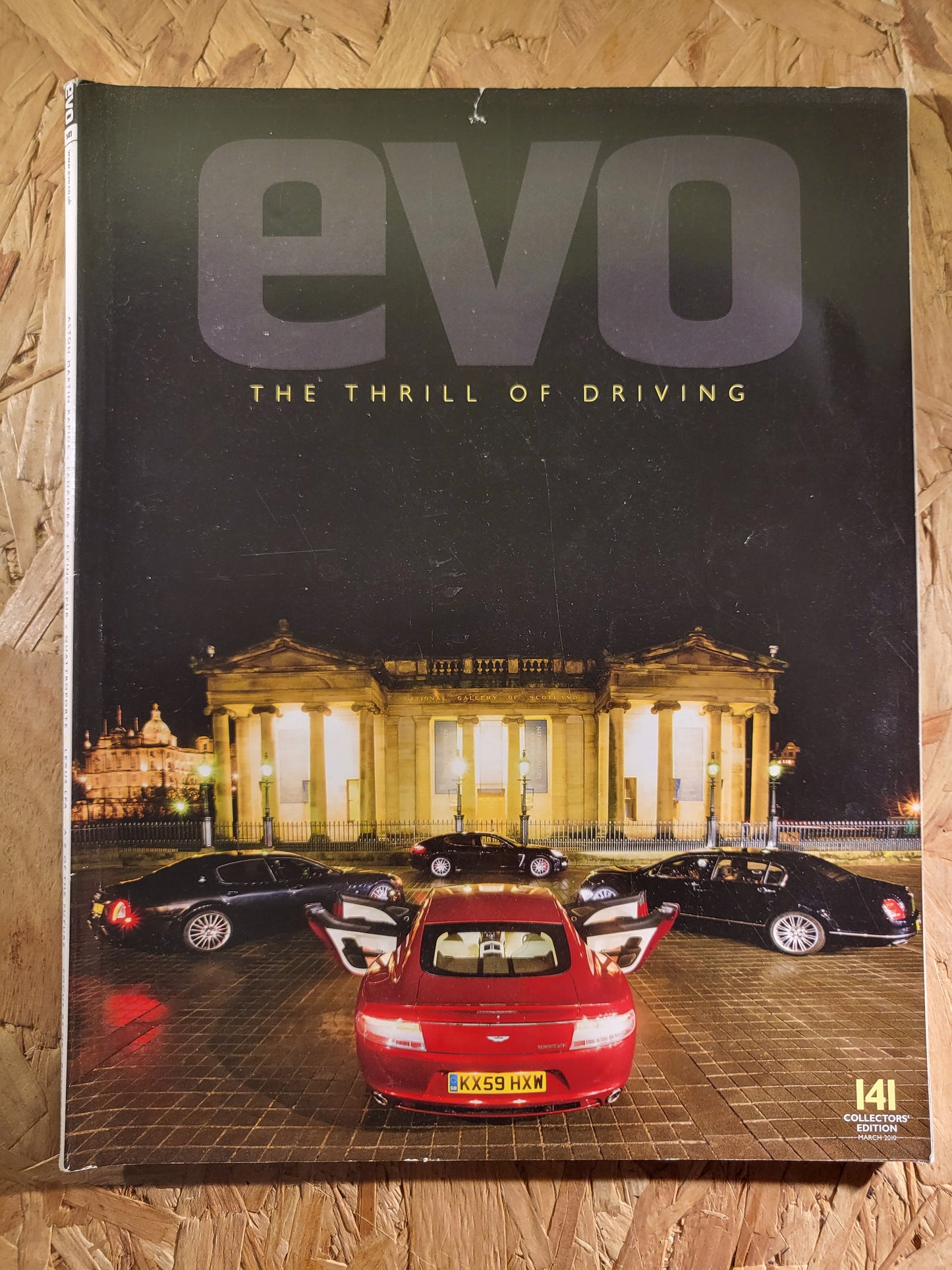 EVO Magazine March 2010 #141 (945) Spyker Aileron Audi E-Tron Tesla Roadster