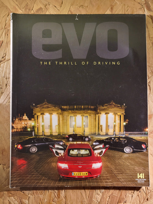 EVO Magazine March 2010 #141 (945) Spyker Aileron Audi E-Tron Tesla Roadster