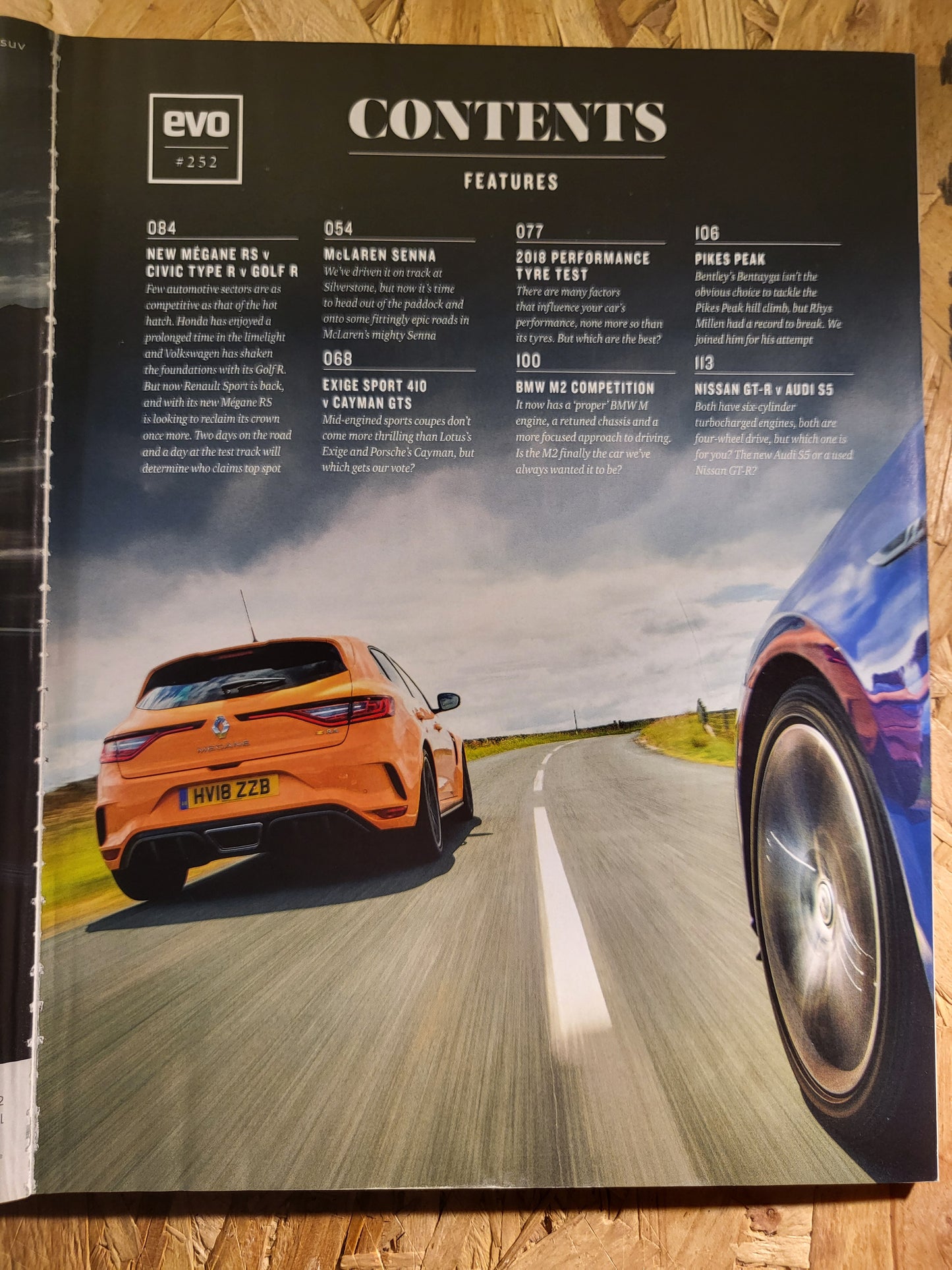 EVO Magazine October 2018 #252 (945) McLaren Senna Exige Sport 410 Caymen GTS