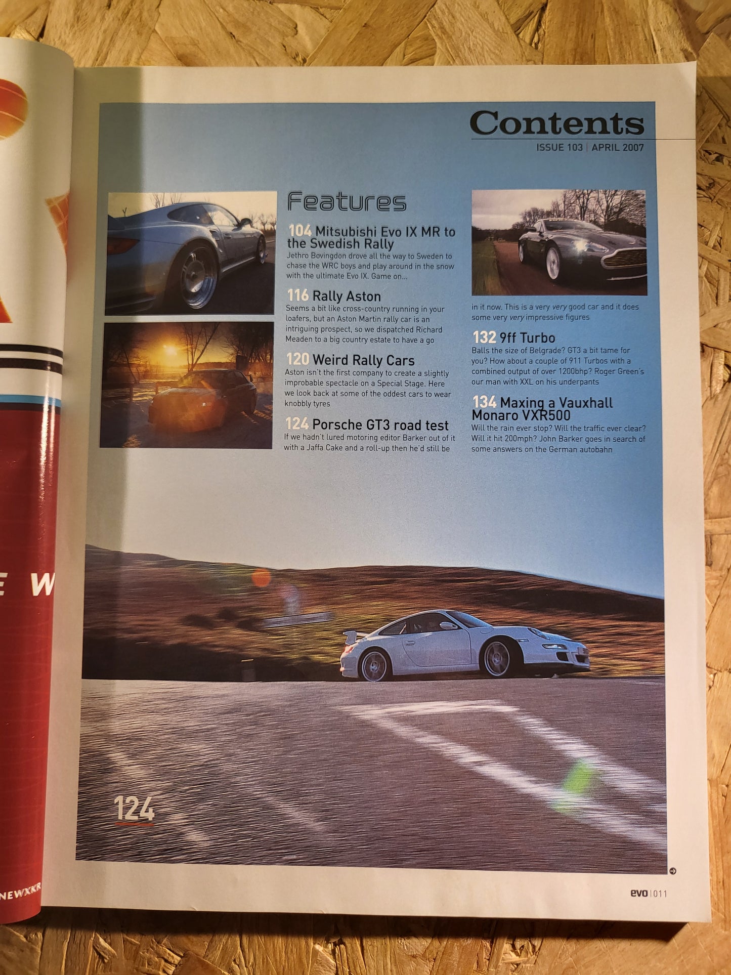 EVO Magazine April 2007 #103 (945) Maserati Granturismo BMW M3 Lamborghini Superleggera