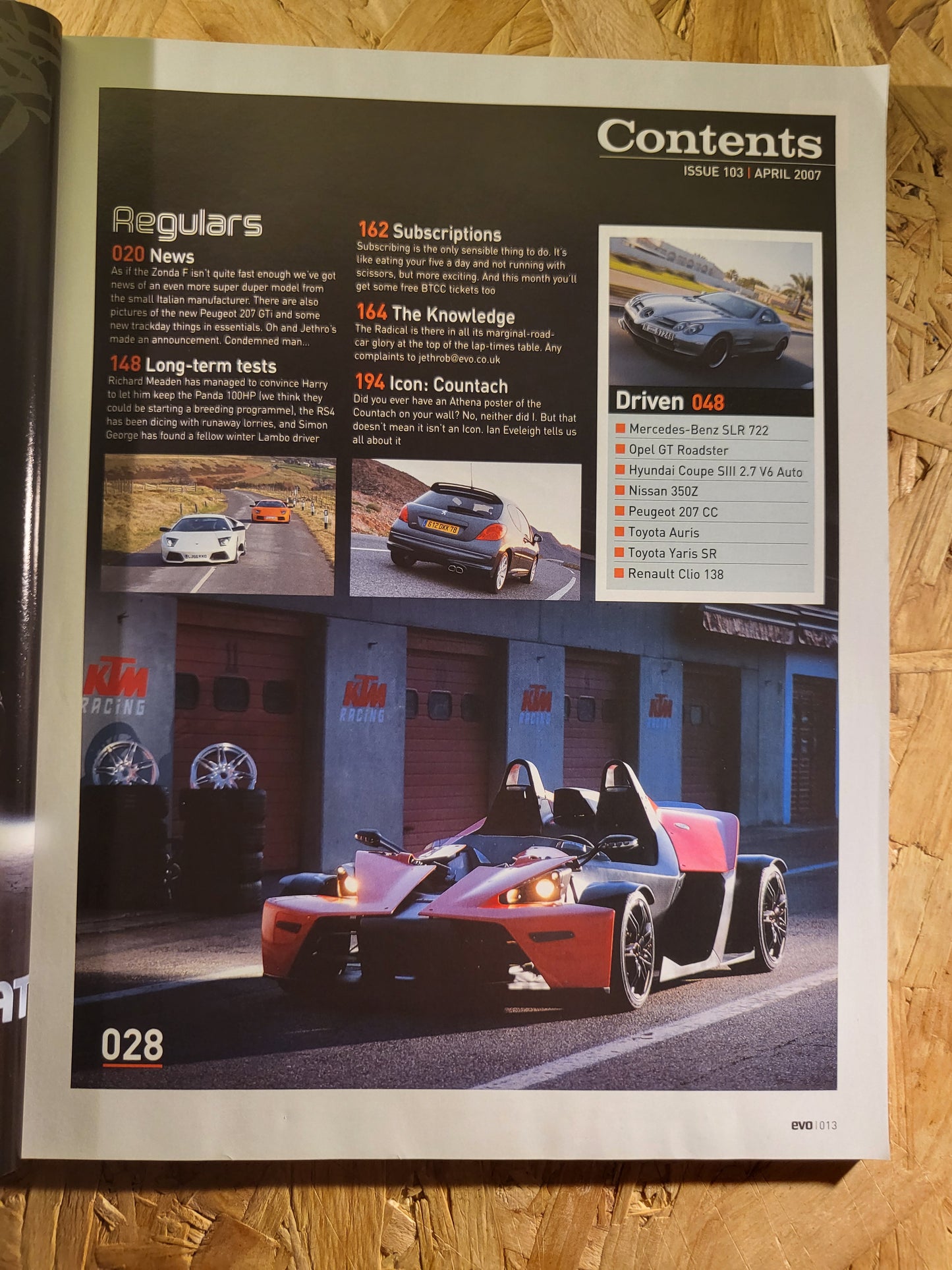 EVO Magazine April 2007 #103 (945) Maserati Granturismo BMW M3 Lamborghini Superleggera