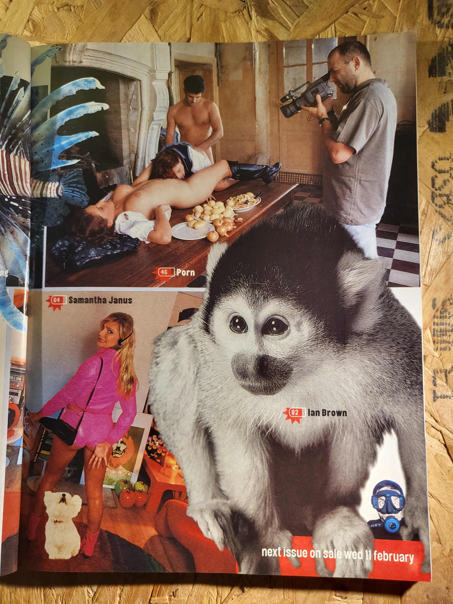 Loaded Magazine February 1998 (947) Samantha Janus Ian Brown POSTER