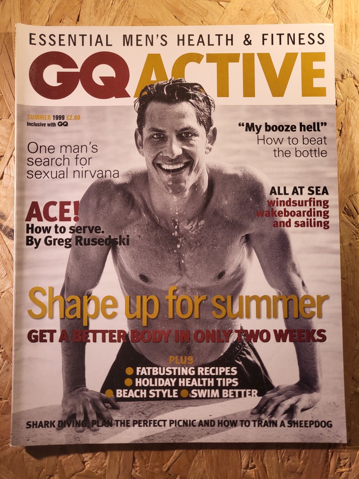 GQ Active Magazine Summer 1999 (948) Angus Mier Greg Rusedski Uri Geller